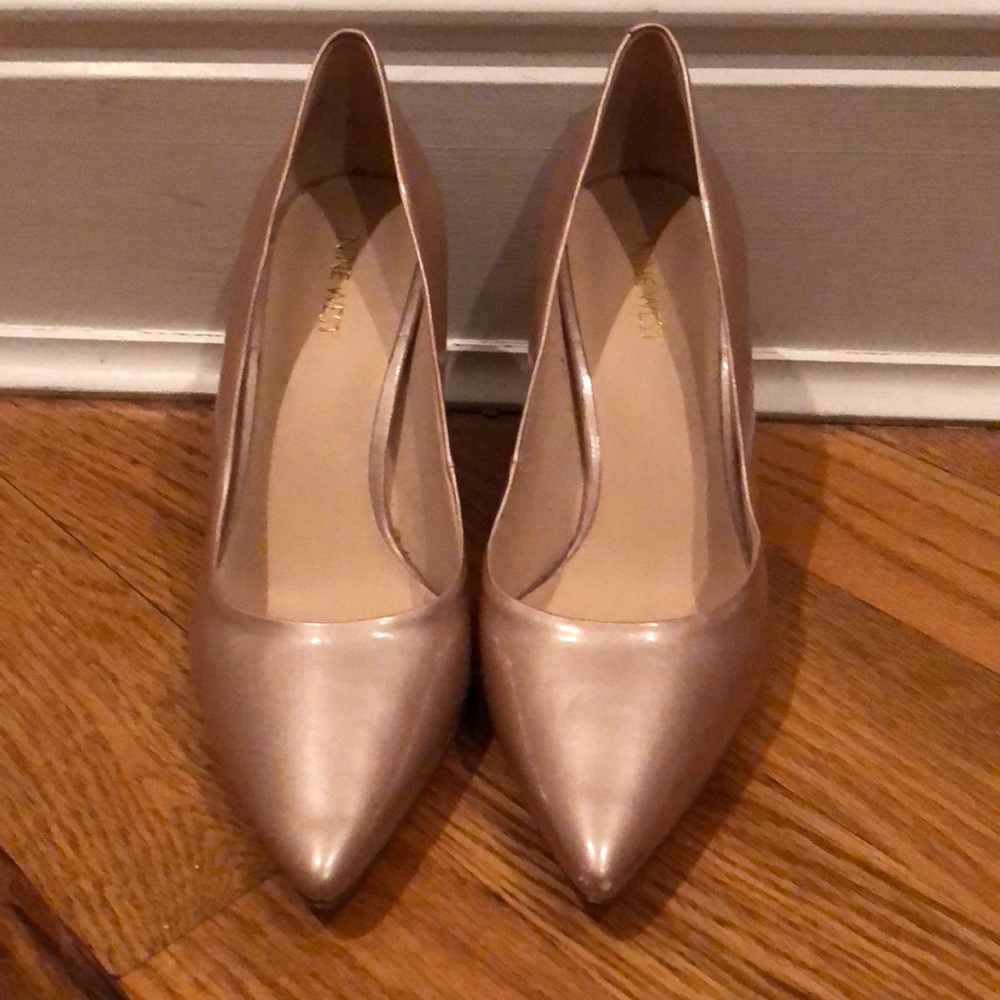 Nine West Rose Gold Heels